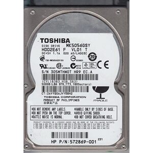 Ổ Cứng HDD 2.5" Toshiba Cache MK5056GSY