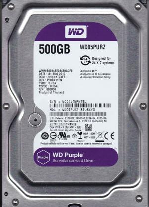 Ổ cứng HDD 500GB Western Purple WD05PURZ