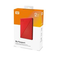 Ổ cứng HDD Di Động 2TB WD My Passport Red (WDBYVG0020BRD-WESN)