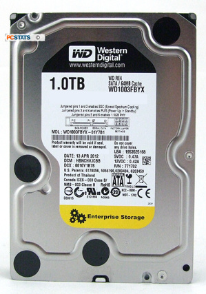 Ổ cứng HDD Western 1TB/ 7200rpm/ Cache 64MB/ Sata 3