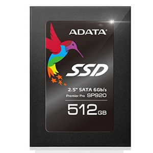 Ổ cứng SSD Adata SP920SS 512Gb SATA3 (đọc: 560MB/s /ghi: 460MB/s)