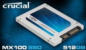 Ổ cứng SSD Crucial MX100 Series 512GB SATA3 6Gb/s 2.5