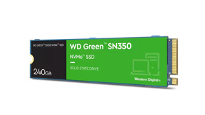 Ổ cứng SSD WD SN350 Green 240GB NVMe PCIe Gen3x4 8 Gb/s WDS240G2G0C