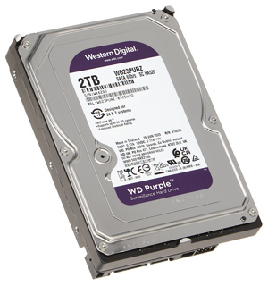 Ổ cứng Western Digital Purple 2TB 64MB Cache 5400RPM WD23PURZ