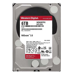 Ổ cứng Western Digital Red Plus 6TB 3.5 inch 256MB Cache 5400RPM WD60EFPX