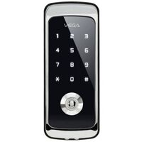 Ổ khóa cửa kỹ thuật số Unicor JS-230 2W VEGA CHROME - JS-230 VEGA /CHROME & BLACK