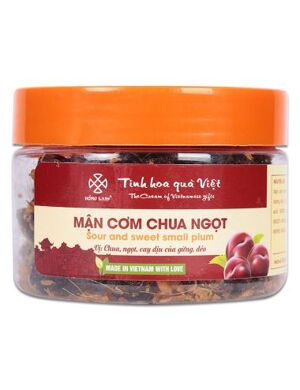 Ô mai mận cơm chua ngọt Hồng Lam - hộp 200g