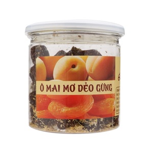 Ô mai mơ dẻo gừng Tiến thịnh 200gr