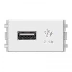 Ổ sạc USB 2.1A đơn Zencelo 8431USB - Size S