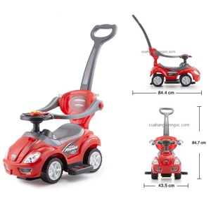Ô tô chòi chân có cán đẩy 5508
