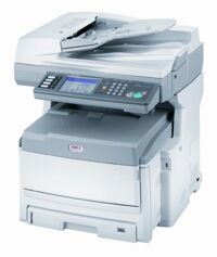 Máy in laser màu đa năng Oki ES8460 MFP - A4