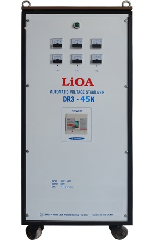 Ổn áp Lioa 3P khô DR3-45kVA