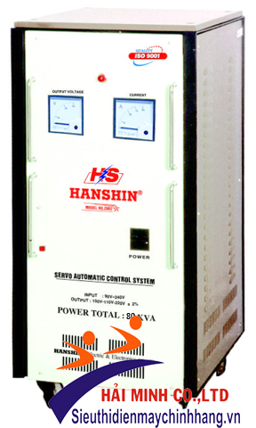 Ổn áp Hanshin 1 Pha 80KVA