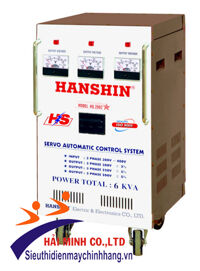 Ổn áp Hanshin 3 pha 6KVA