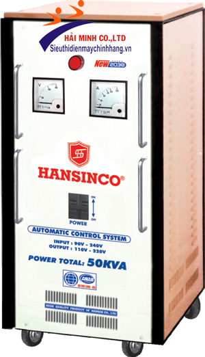 Ổn áp Hansinco 1 pha 50kva