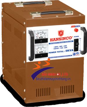 Ổn áp Hansinco 1 pha 5KVA