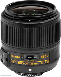 Ống kính Nikon AF-S 35mm F1.8 G ED FX - Hàng Nhập Khẩu