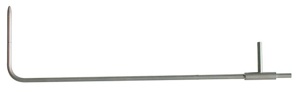 Ống Pitot loại L có đầu cắm nhiệt độ kiểu K Kimo TPL-12-1500-T