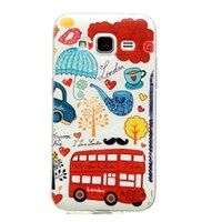 Ốp lưng Core Prime nhựa dẻo mỏng London Bus