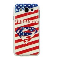 Ốp lưng Galaxy E5 Nhựa in Superman