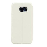 Ốp lưng Galaxy S6 S-View nắp gập JM Beige