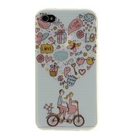 Ốp lưng iPhone 4/4S Nhựa dẻo mỏng Love