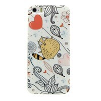 Ốp lưng iPhone 5 Nhựa dẻo mỏng Cover Kiss Mèo