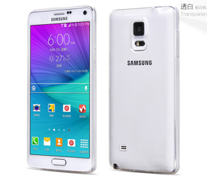 Ốp lưng nhựa trong suốt cho Samsung Galaxy Note 4 hiệu Baseu