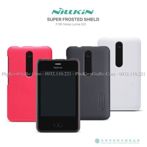 Ốp lưng Nokia Asha 501 hiệu Nillkin dạng sần