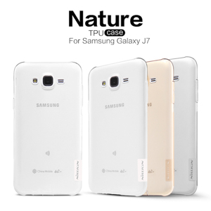 Ôp lưng silicon trong suốt cho Samsung Galaxy J7 hiệu Nillki...