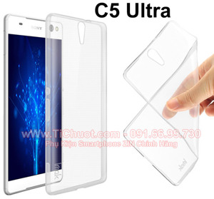 Ốp lưng trong dẻo Ultra -thin for Sony c5