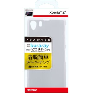 Ốp lưng và DMH Sony Xperia Z1(SO-01F) cứng đàn hồi trong suốt Buffalo Japan