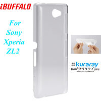 Ốp lưng và DMH Sony Xperia ZL2(SOL25) Kuraray đàn hồi trong suốt IBuffalo Nhật Bản