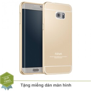 Ốp lưng viền kim loại Samsung S6 Edge Plus hiệu Aishark