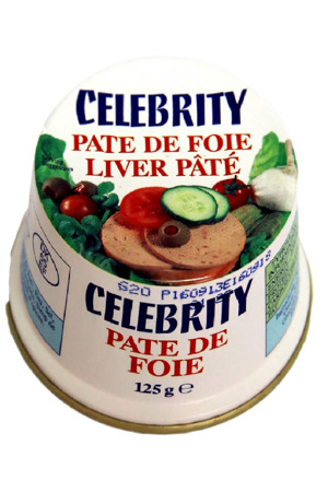 Pate gan heo CELEBRITY 125g