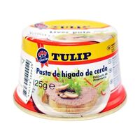 Pate gan heo nấm 125gr Tulip