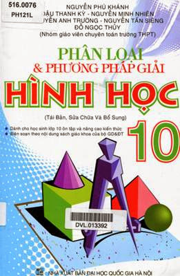 Phân loại & Phương pháp giải Hình Học 10