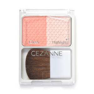 Phấn má Cezanne Cheek & Highlight #02 Pink Coral