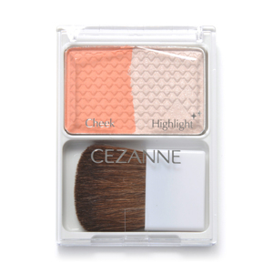 Phấn má Cezanne Cheek & Highlight #03 Coral Orange