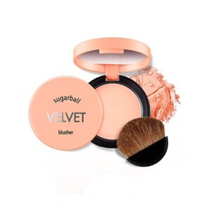 Phấn má hồng Aritaum 2 in 1 Sugar Ball Velvet Blusher