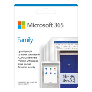 Phần mềm Microsoft 365 Family AllLng Sub PK Lic 1YR Online APAC EM C2R NR 6GQ-00083