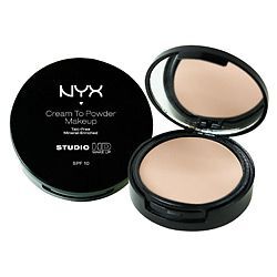 Phấn nền dạng nén NYX Stay Matte But Not Flat Powder Foundation SMP01 Ivory