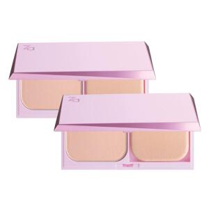 Phấn nền dạng nén Za Airy Flawless Powder Foundation 8g Oc0W kèm hộp