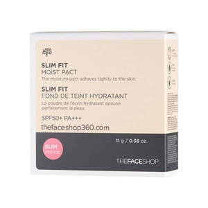 Phấn nén Slim Fit Moist Pact SPF50+, Pa+++ The Face Shop