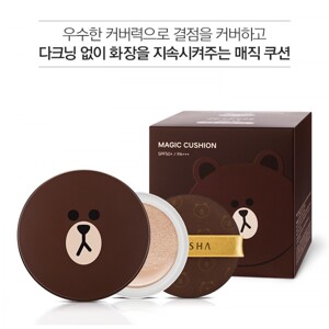 Phấn nước dành cho da dầu Missha Line Friends Magic Cushion