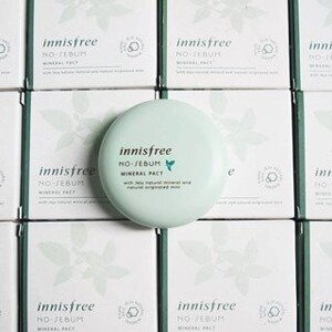 Phấn phủ Innisfree No Sebum Mineral Pact