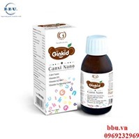 Phát triển xương, tăng chiều cao Ginkid canxi nano 125ml