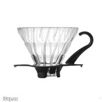 Phễu lọc cà phê Hario V60 thủy tinh VDG-01B