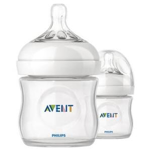 Bình sữa đôi Avent mô phỏng tự nhiên Natural Philips Avent SCF69027 (SCF692.27/691.27/SCF690.27) - 125ml