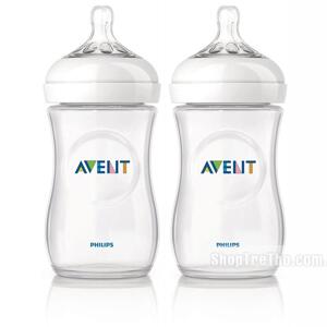 Bộ 2 bình sữa mô phỏng tự nhiên Philips Avent 260ml - màu 693, 694, 695